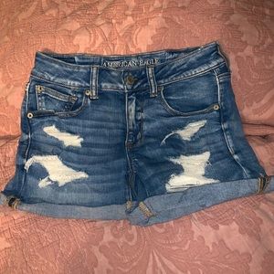 american eagle jean shorts
